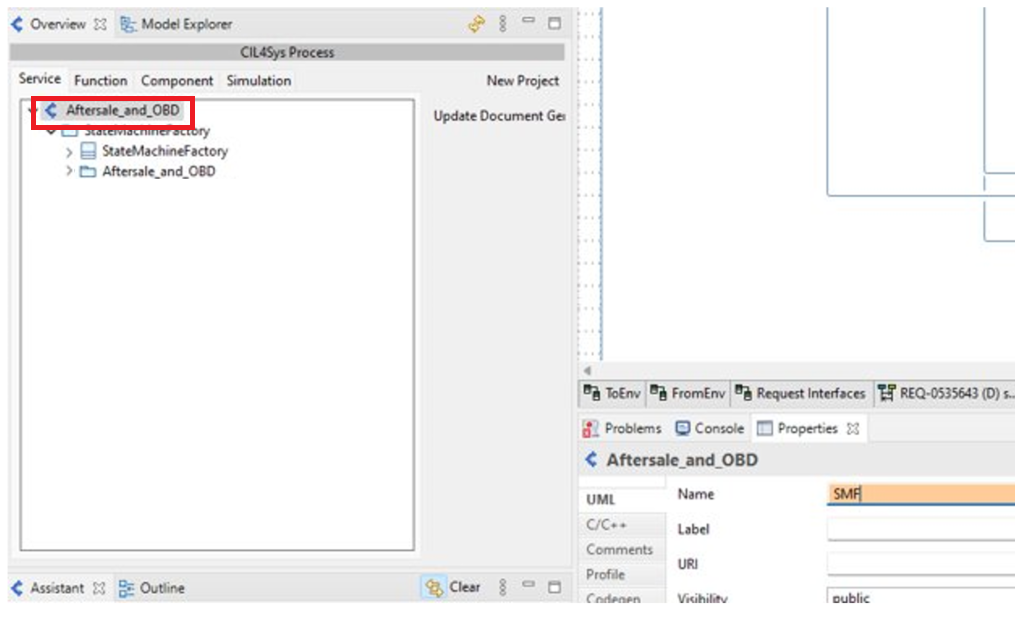 Rename the project in the project explorer Rename the project in the project explorer