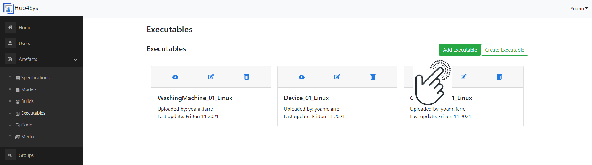 Add executable Add executable