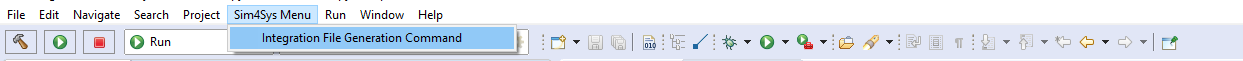 run command to generate integration file run command to generate integration file