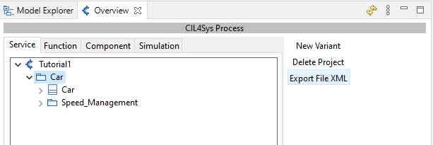 Export File XML