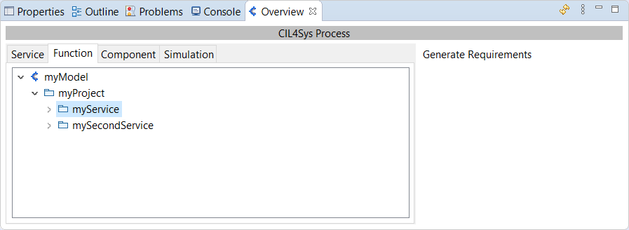 Requirement Template Selection Requirement Template Selection