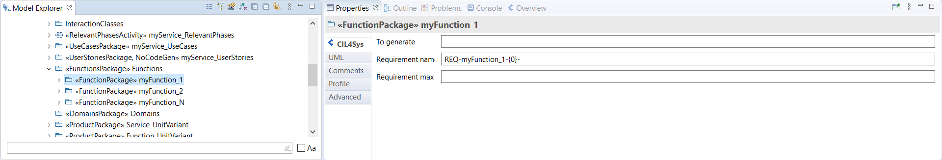 Generate Requirements Generate Requirements