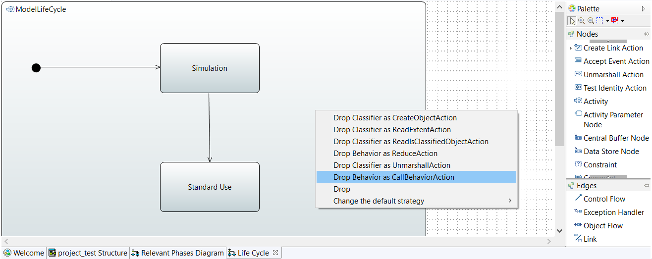 CallBehaviorAction CallBehaviorAction