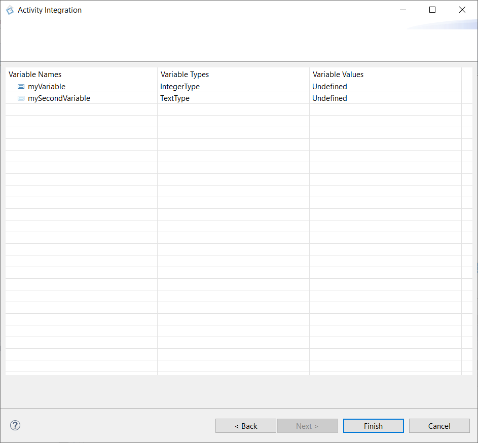 Default Values Details Default Values Details