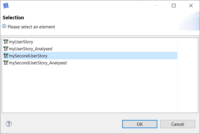 Diagram Reference Selection Diagram Reference Selection