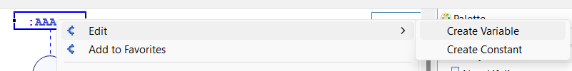 Creating a variable in the lifeline Creating a variable in the lifeline