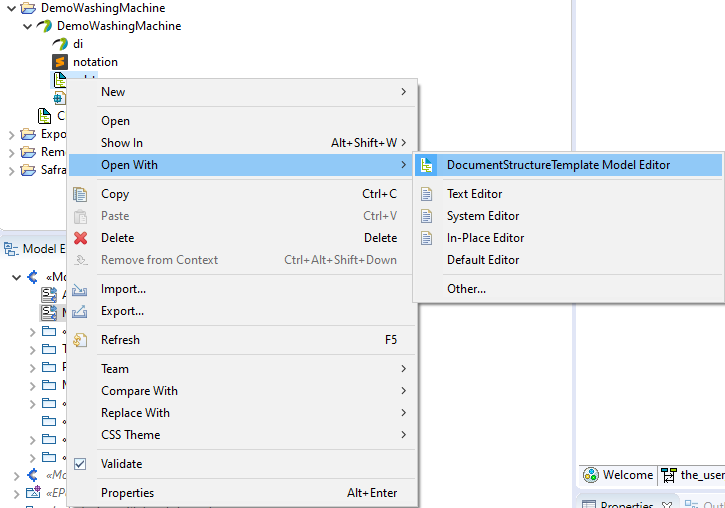 Open template editor Open template editor