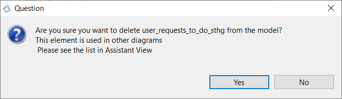 Delete Warning Delete Warning