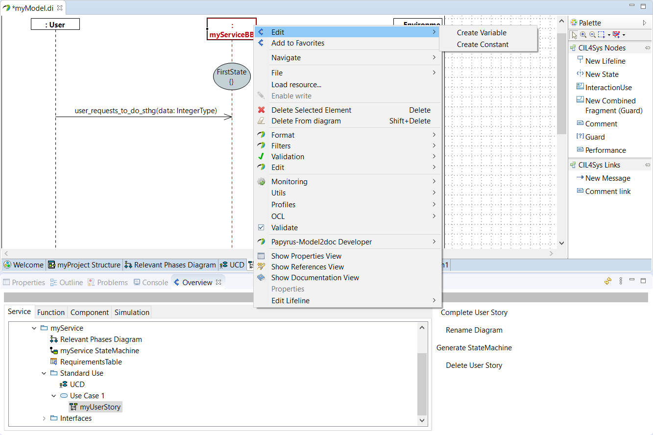 Create Variable or Constant Create Variable or Constant