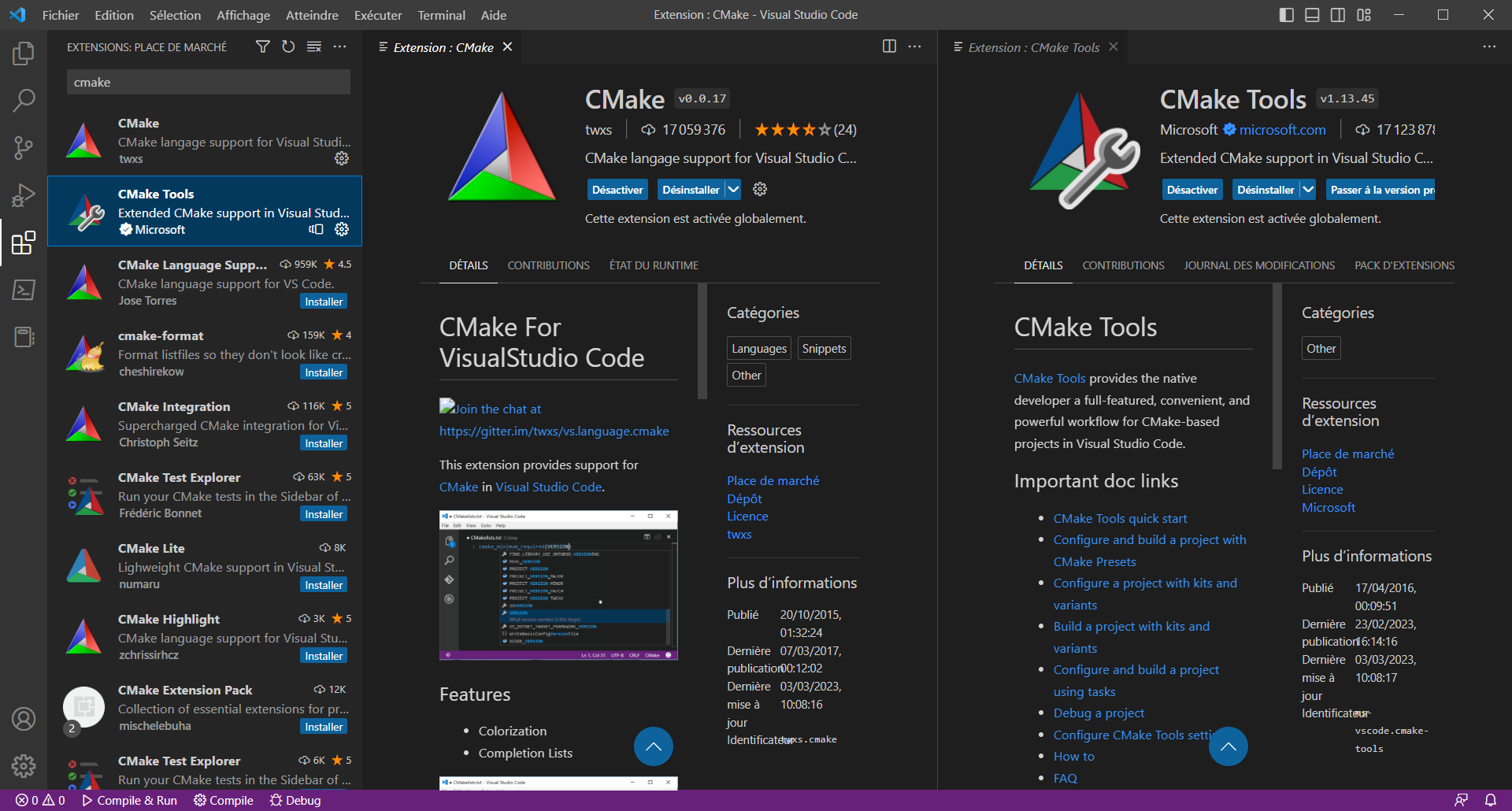 extensionsCmake extensionsCmake