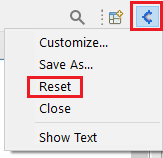 reset perspective Reset perspective