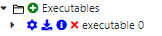 Executables list Executables list