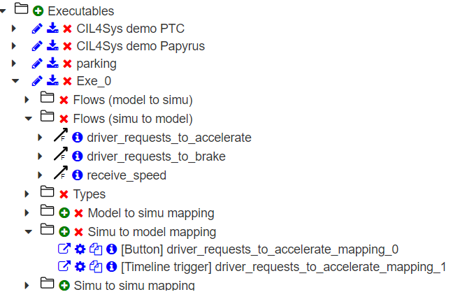 Context elements of a simu to model mapping instance Context elements of a simu to model mapping instance