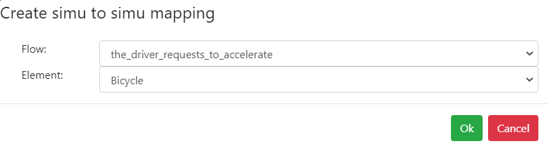 Create a simu to simu mapping Create a simu to simu mapping