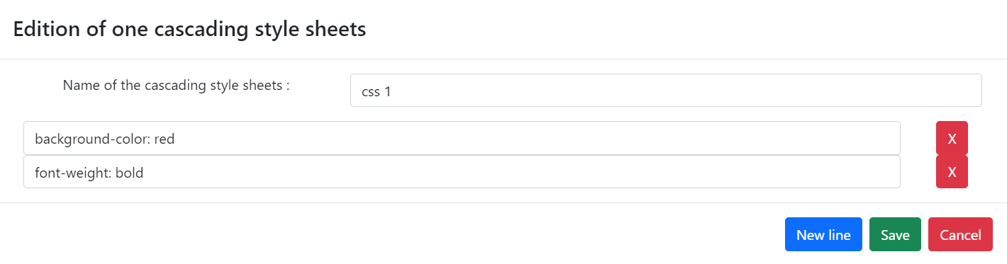 Example CSS Example CSS