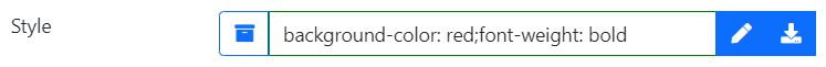 CSS imported CSS imported