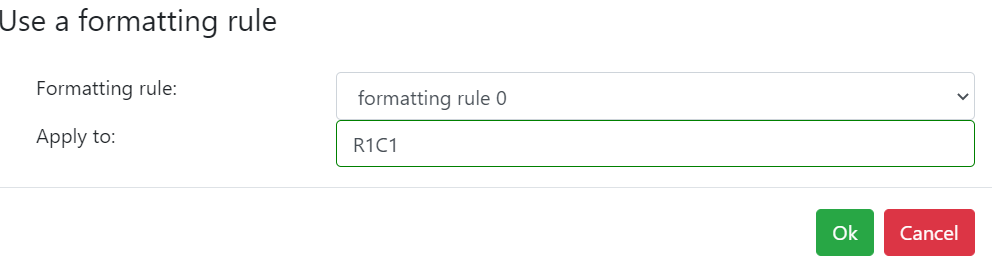 Use a formatting rule Use a formatting rule