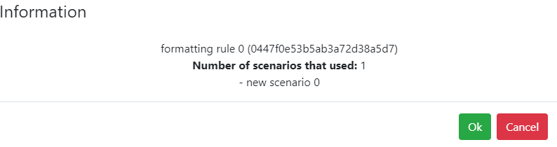 Information on Formatting Rules