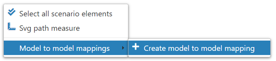 Create model to model mapping Create model to model mapping
