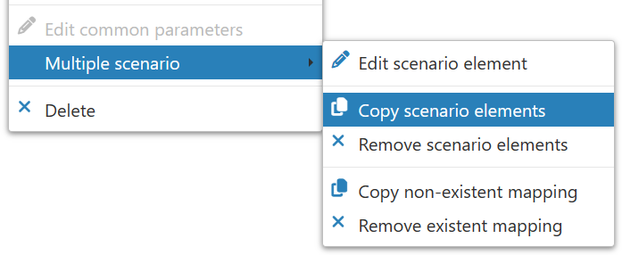 Copy scenario elements Copy scenario elements
