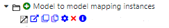 Model to model mapping instances list Model to model mapping instances list