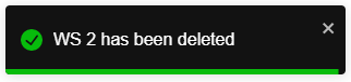 Delete websocket Delete websocket
