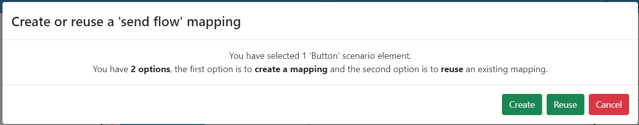 create reuse model