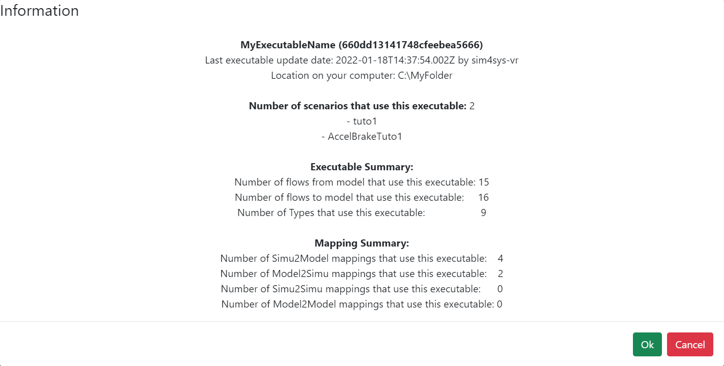 Flow information Flow information