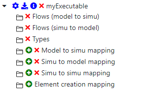 Element creation mapping Element creation mapping