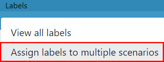Assign multiple labels