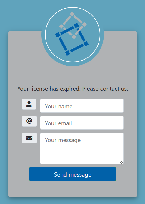 Contact page