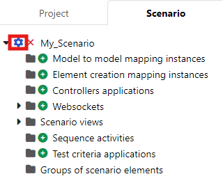 Open Edit Scenario Open Edit Scenario