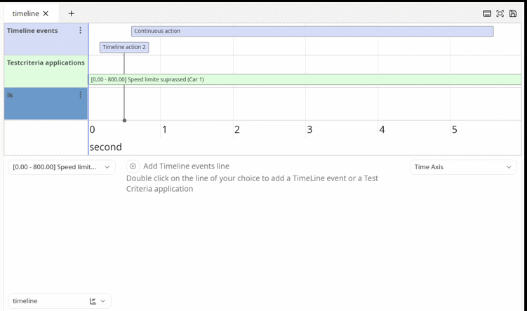 Select a main scenario environment