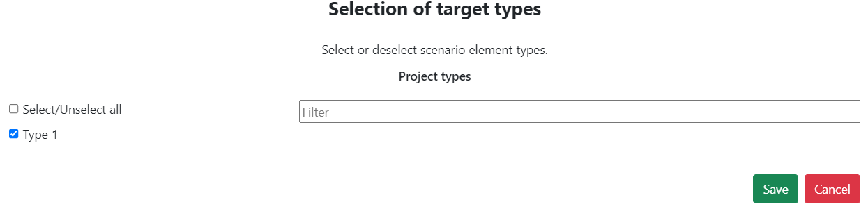 select type
