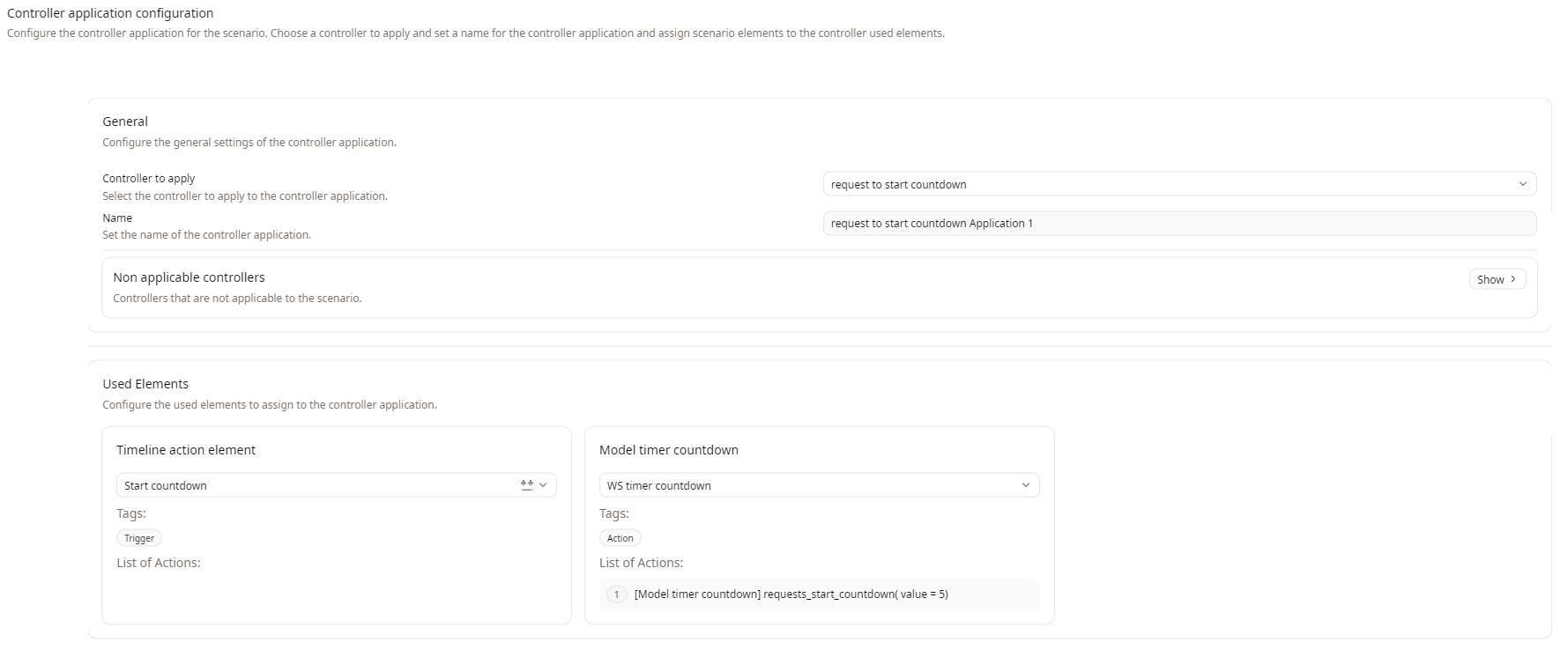 Start_countdown_timeline_controller_application
