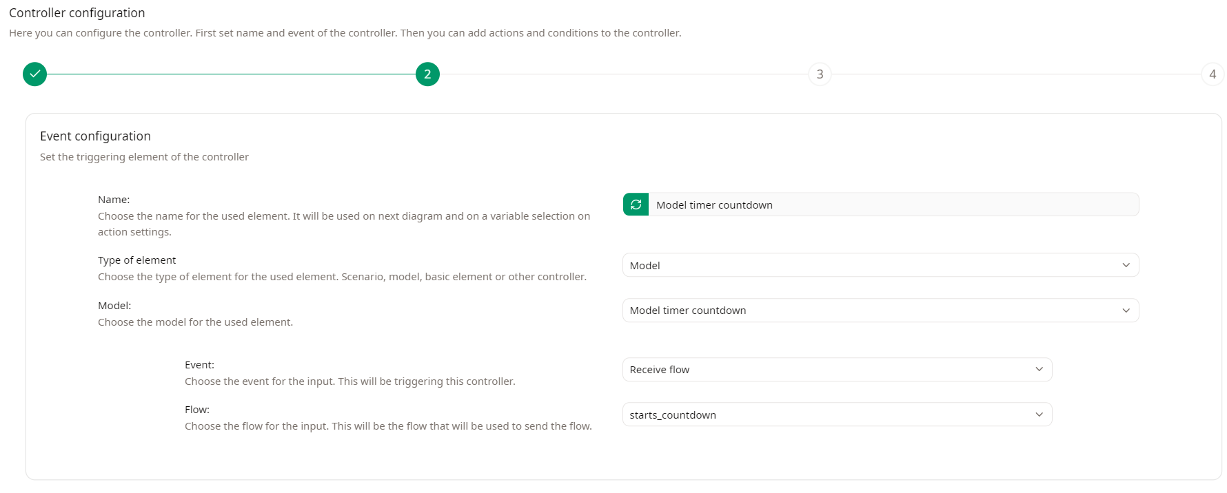 start_countdown_controller_configuration