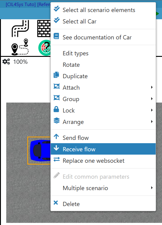 Add model to simu mapping