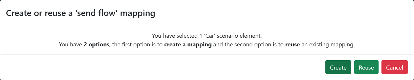 Create mapping Create mapping