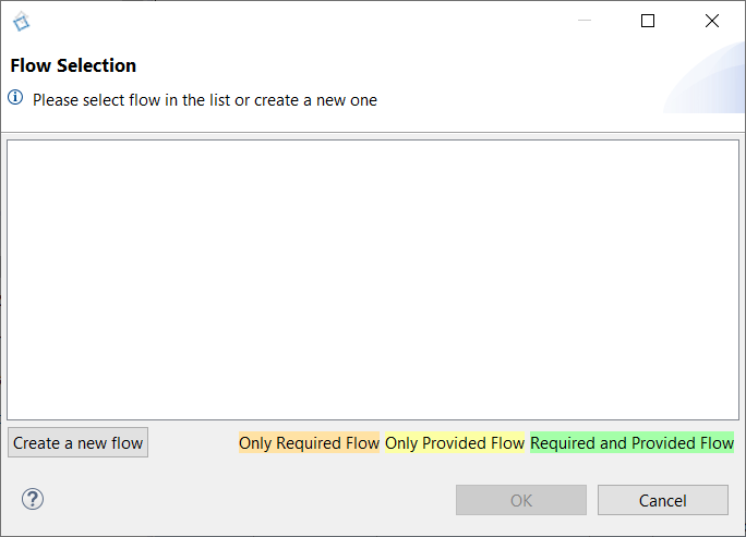 Flow Selection Flow Selection