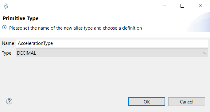 AccelerationType creation AccelerationType creation