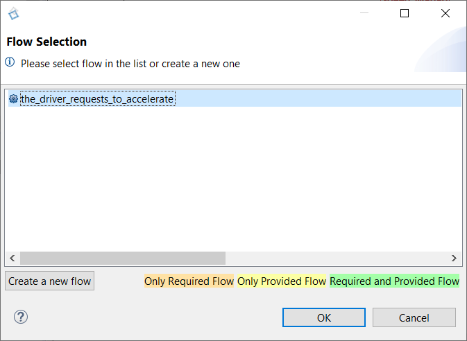 Flow Selection with the_driver_requests_to_accelerate