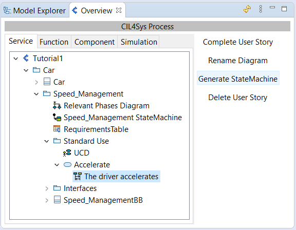 Generate StateMachine button