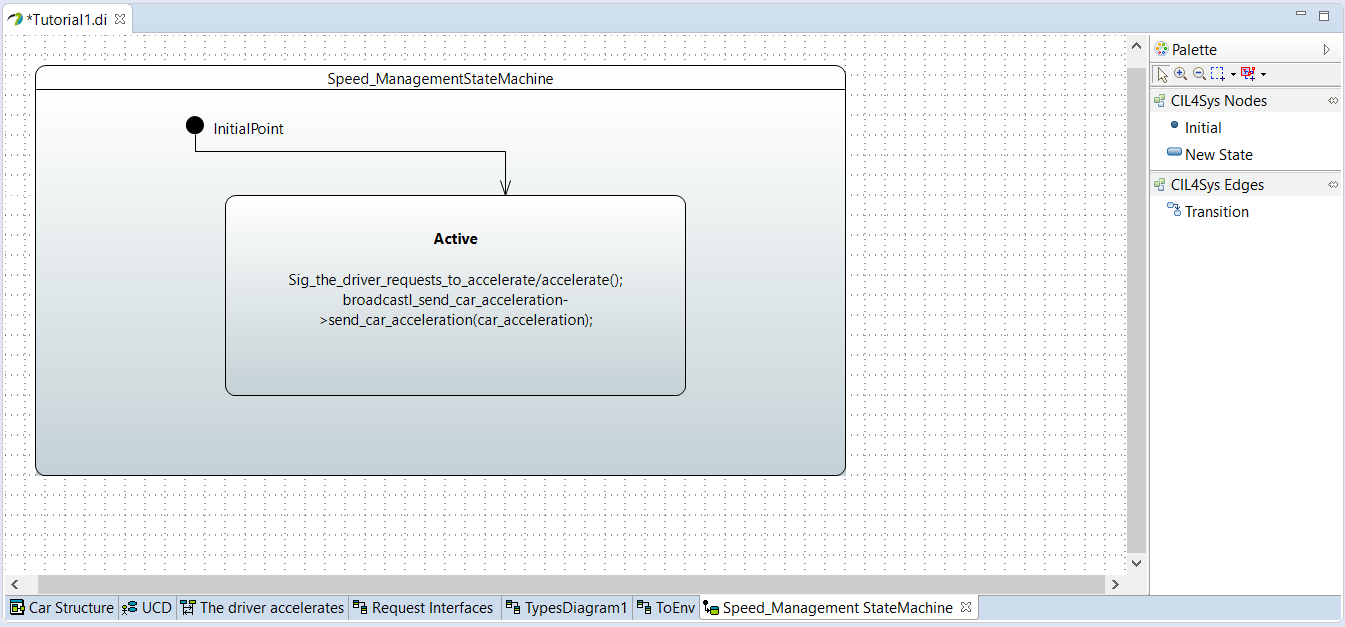 Speed_Management StateMachine Speed_Management StateMachine