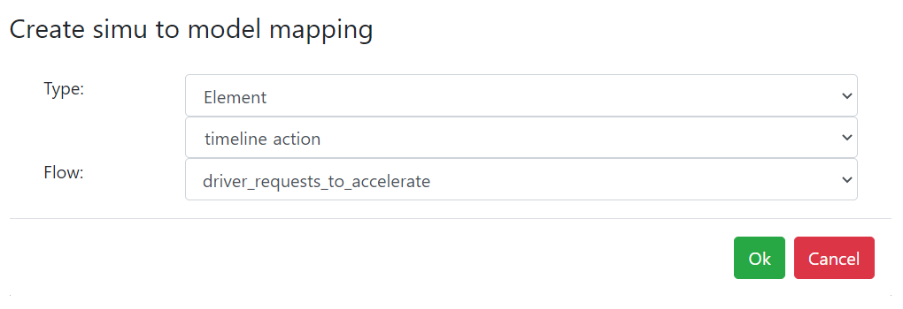 Create Simu to model mapping