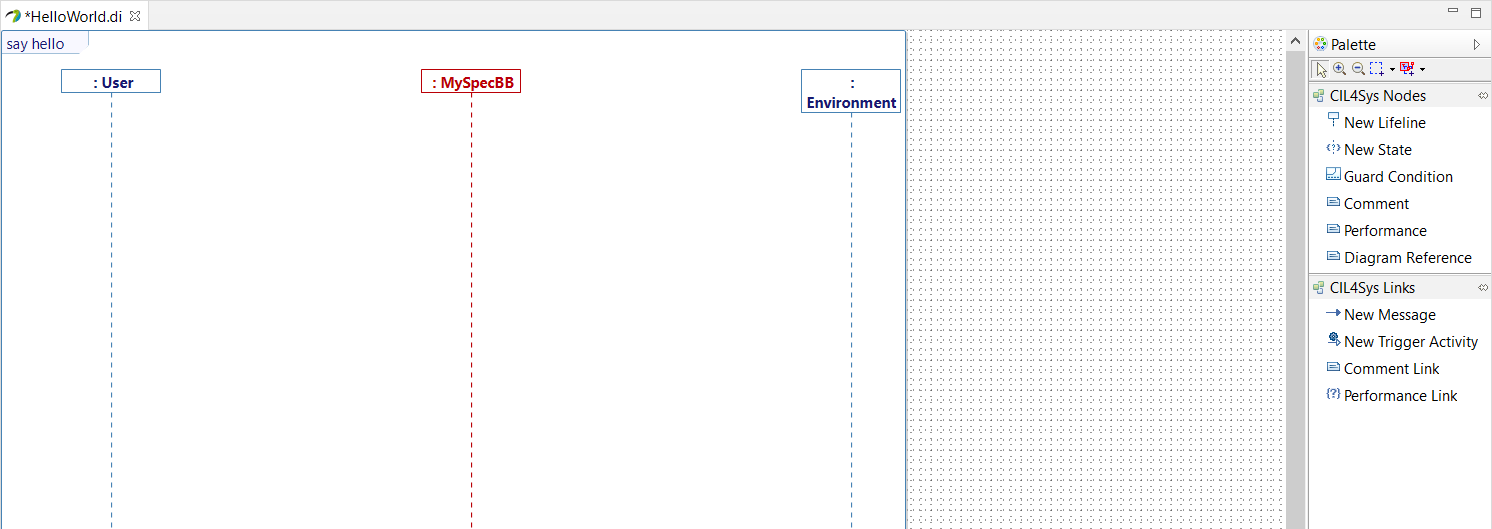 say hello User Story say hello User Story