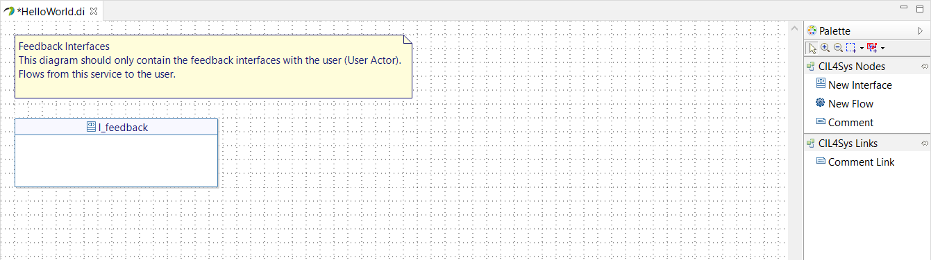 Feedback Interfaces Diagram Feedback Interfaces Diagram