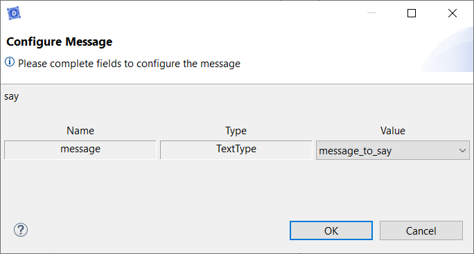 Flow configuration Flow configuration