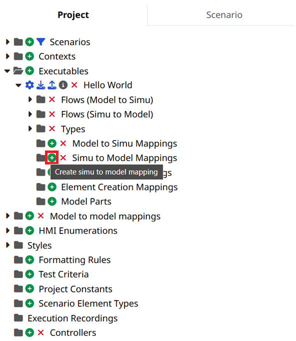 Create Simu to model mapping Create Simu to model mapping