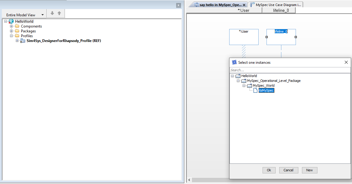 Add Lifeline in Sequence Diagram Add Lifeline in Sequence Diagram