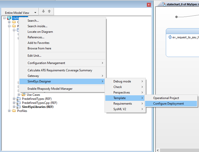 Configure Deployment Project Configure Deployment Project